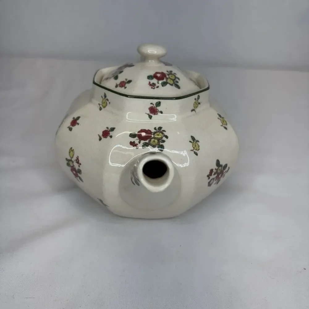 Royal Doulton England Ceramic Teapot With Lid # 23, D-3548 RN 597,783, antique